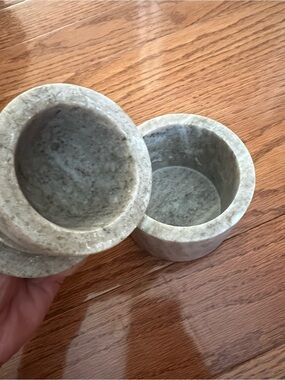 Target Gray Marble Stone butter bell